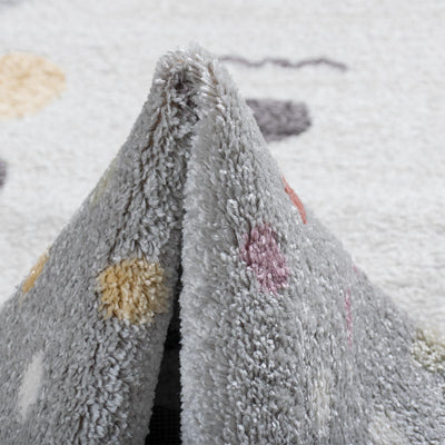 שטיח פאלמה 03 צבעוני עגול | השטיח האדום