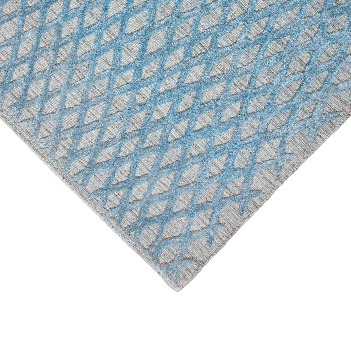 שטיח זארה 04 אפור בהיר/תכלת | השטיח האדום