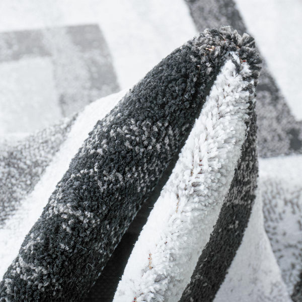 שטיח סלוניקי 13 קרם/אפור/אדום SALONIKI - hover