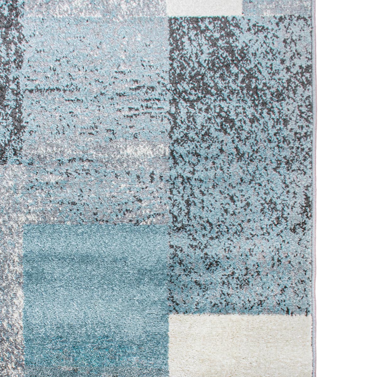 שטיח סלוניקי 10 אפור/קרם/טורקיז | השטיח האדום