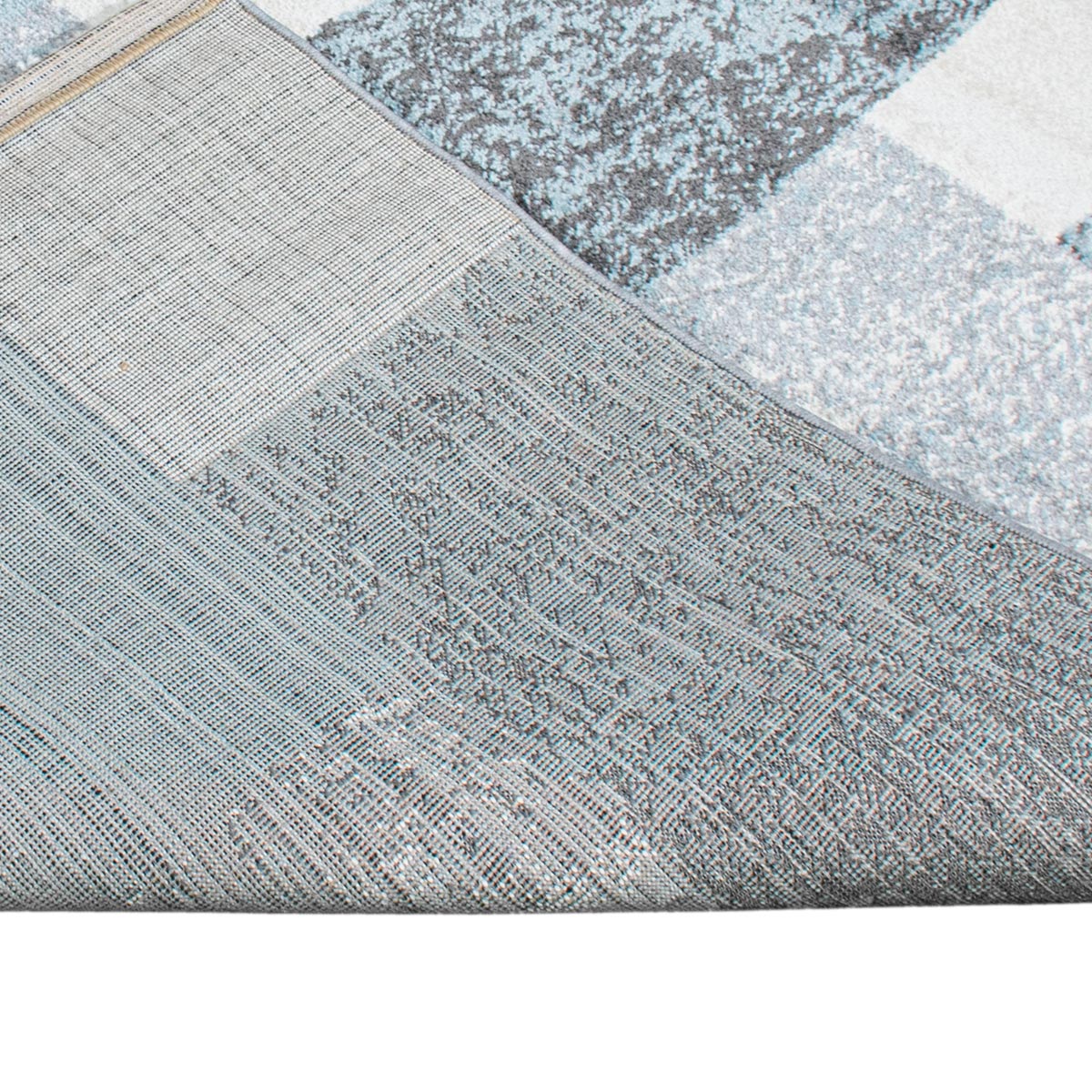 שטיח סלוניקי 10 אפור/קרם/טורקיז | השטיח האדום