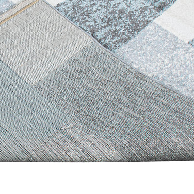 שטיח סלוניקי 10 אפור/קרם/טורקיז | השטיח האדום