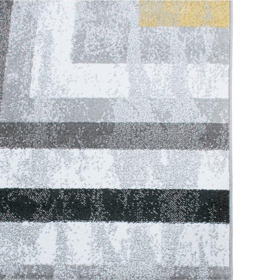 שטיח סלוניקי 13 קרם/אפור/צהוב ראנר | השטיח האדום