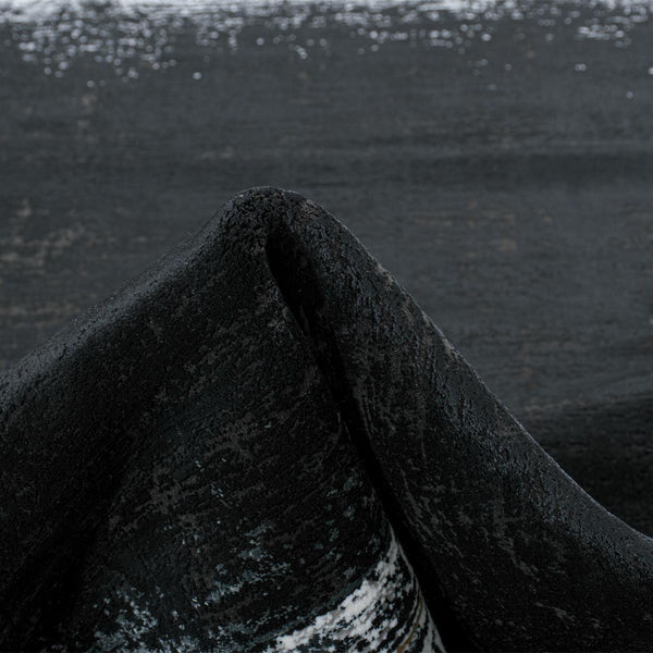 שטיח ג'איפור 11 שחור/אפור עם פרנזים JAIPUR - hover