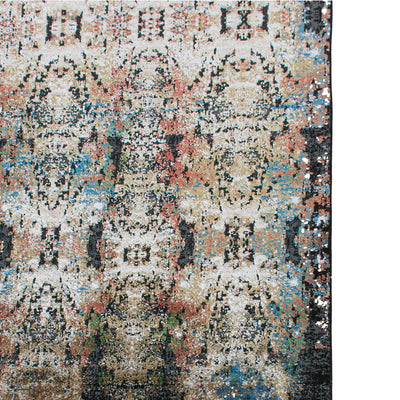 שטיח אלכסנדריה 01 צבעוני עם פרנזים | השטיח האדום