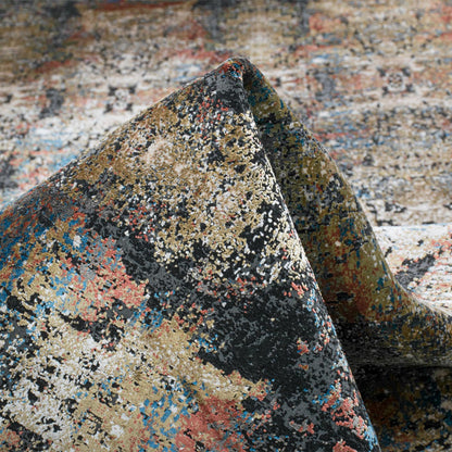 שטיח אלכסנדריה 01 צבעוני עם פרנזים | השטיח האדום