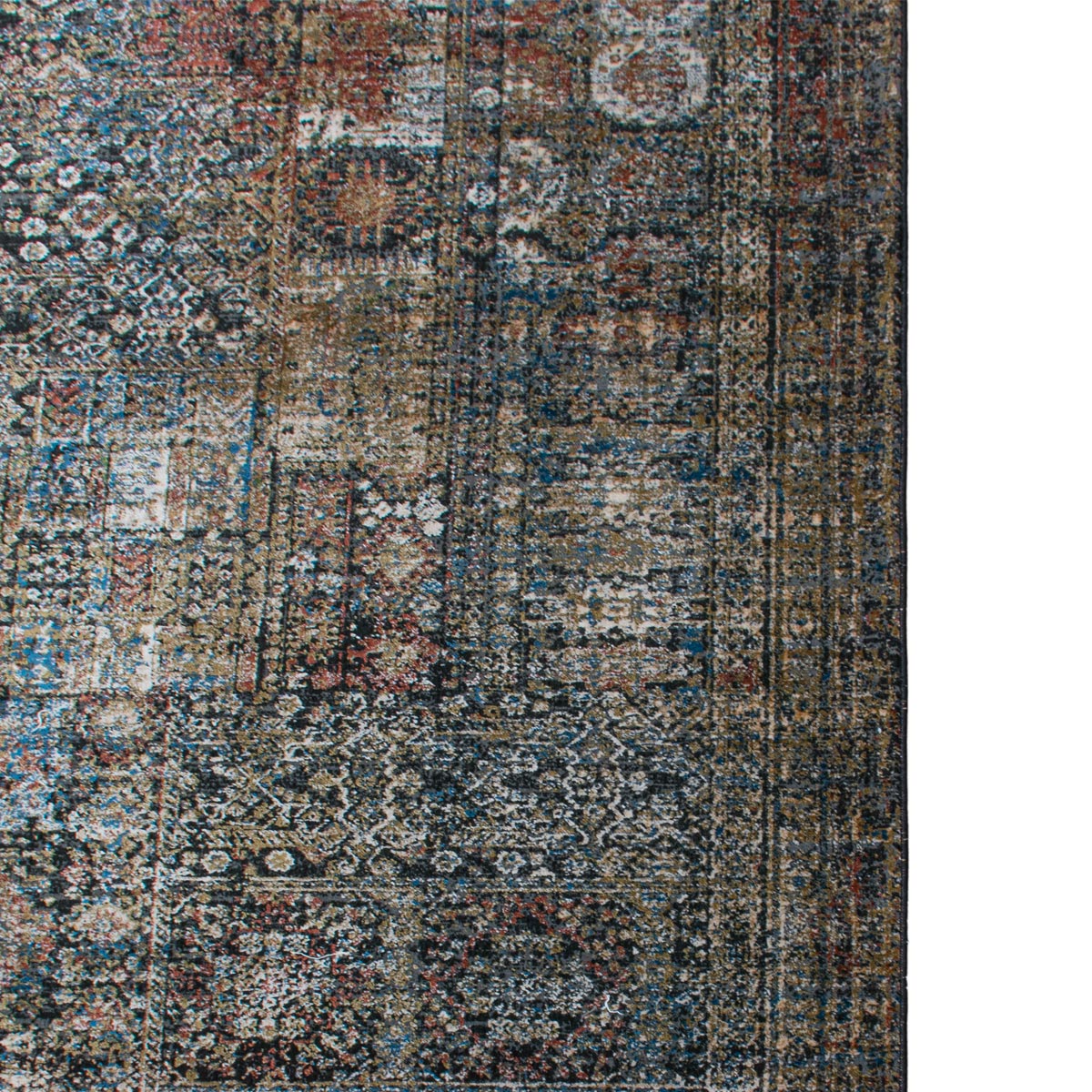 שטיח אלכסנדריה 02 צבעוני עם פרנזים | השטיח האדום