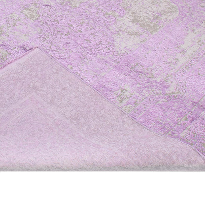 שטיח טוקיו 07 סגול עם פרנזים | השטיח האדום