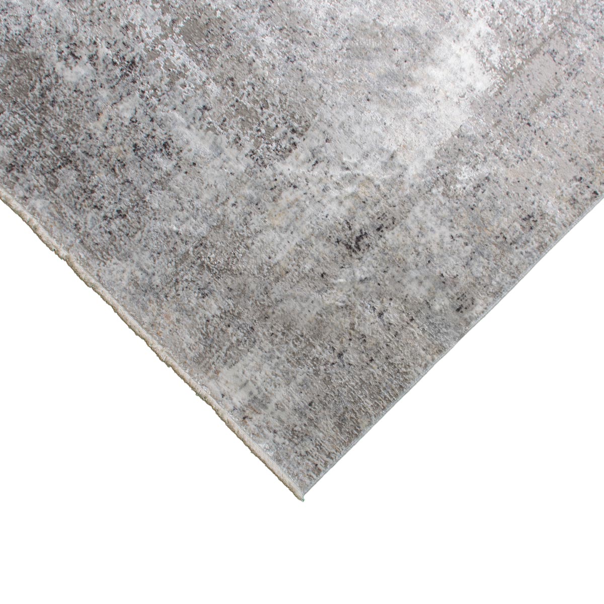 שטיח טוקיו 01 אפור עם פרנזים | השטיח האדום