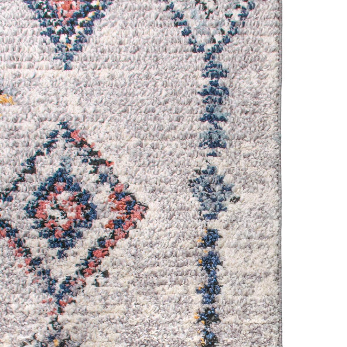 שטיח טנג'יר 06 צבעוני עם פרנזים | השטיח האדום
