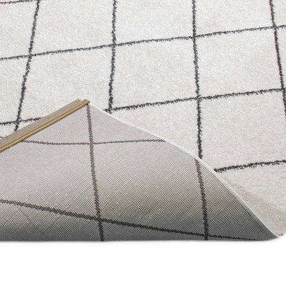 שטיח מרקש 19 קרם/שחור | השטיח האדום