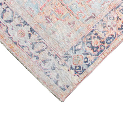 שטיח קשמיר 07 צבעוני עם פרנזים | השטיח האדום