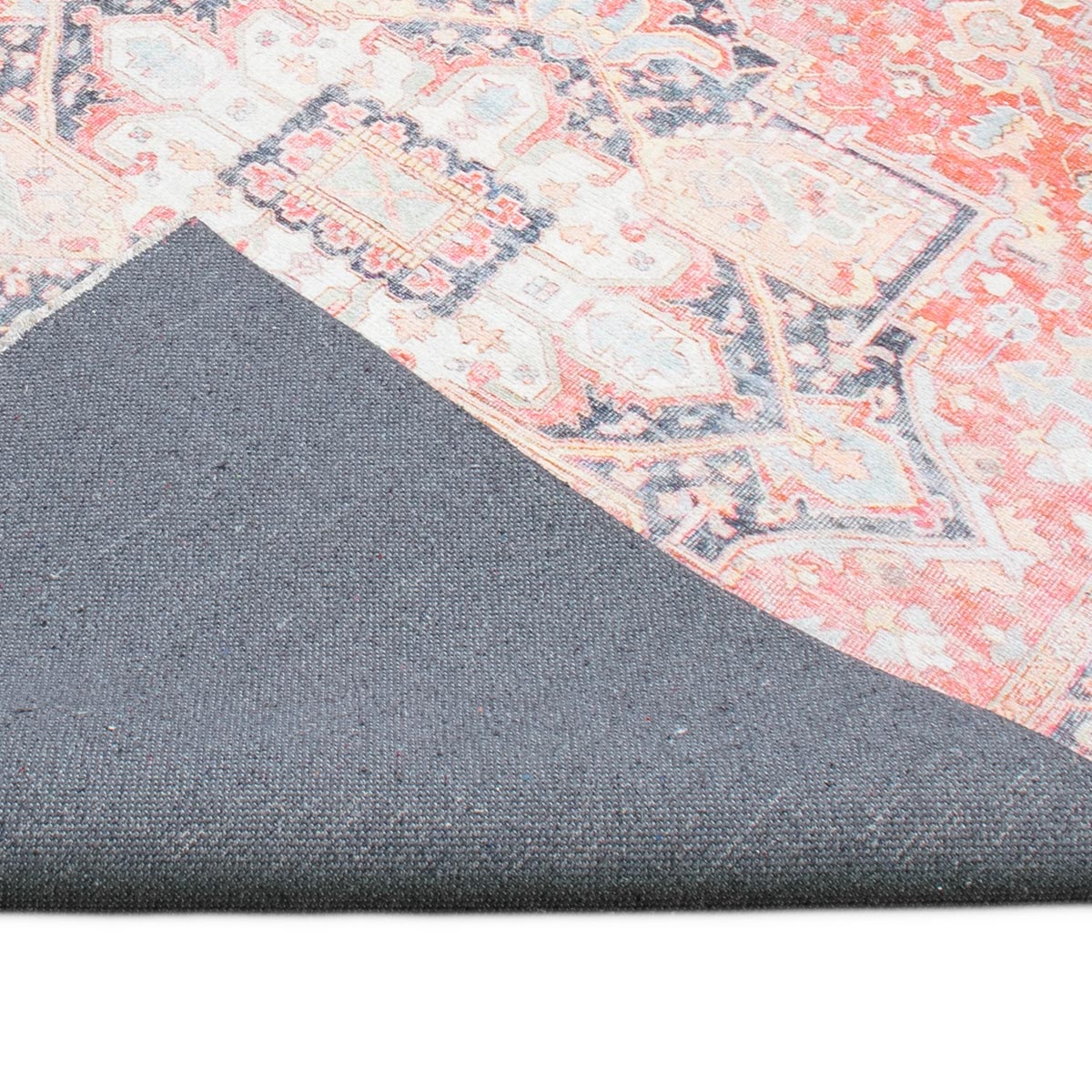 שטיח קשמיר 07 צבעוני עם פרנזים | השטיח האדום