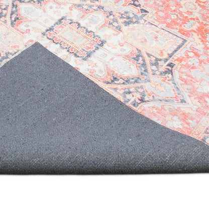 שטיח קשמיר 07 צבעוני עם פרנזים | השטיח האדום