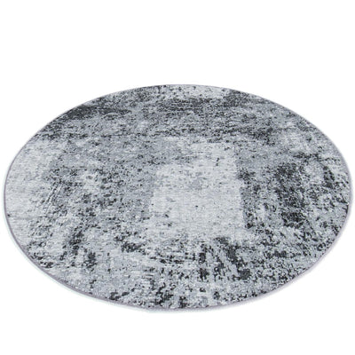 שטיח מרסיי 30 שחור עגול | השטיח האדום