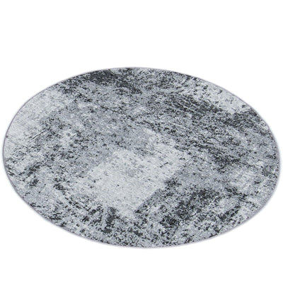 שטיח מרסיי 30 שחור עגול | השטיח האדום