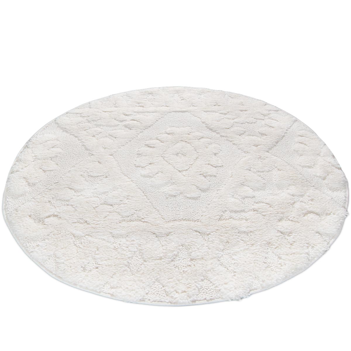 שטיח אטלס 11 קרם עגול | השטיח האדום