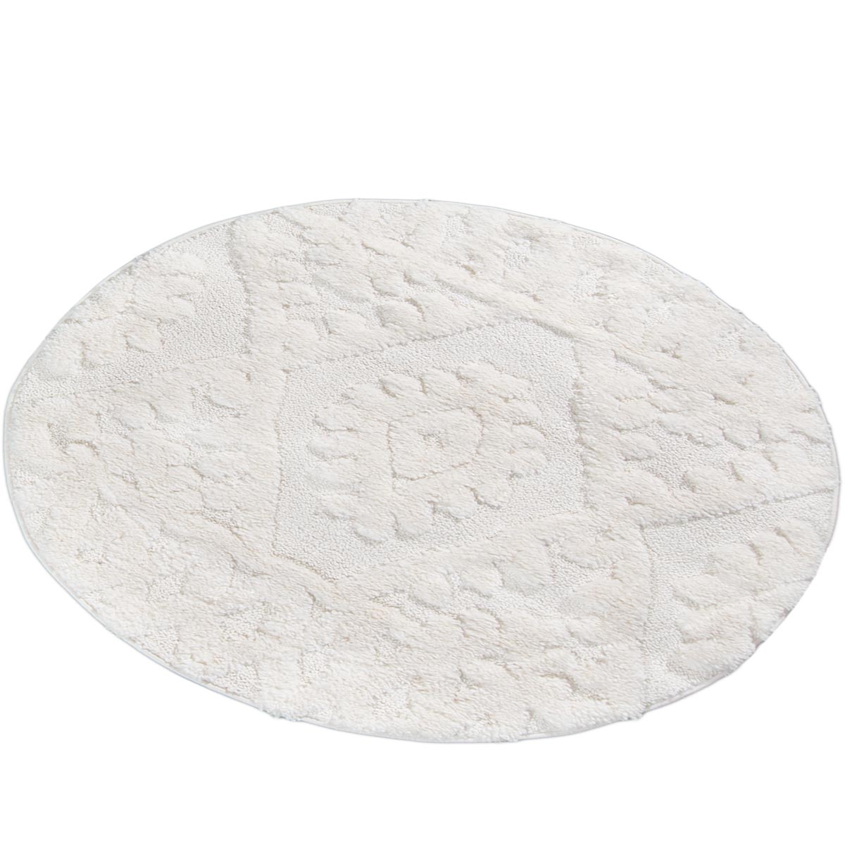 שטיח אטלס 11 קרם עגול | השטיח האדום