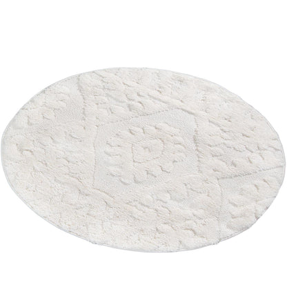 שטיח אטלס 11 קרם עגול | השטיח האדום