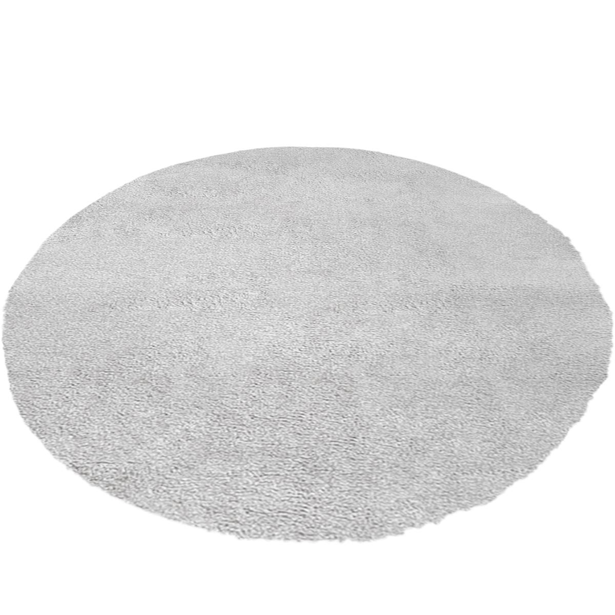 שטיח מונקו 10 אפור בהיר עגול | השטיח האדום