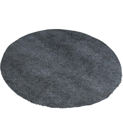 שטיח מונקו 10 אפור/שחור עגול | השטיח האדום