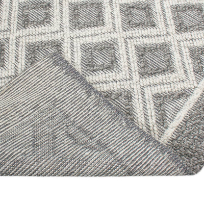 שטיח קילים סקנדינבי 14 אפור | השטיח האדום