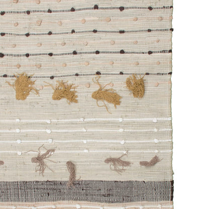 שטיח קילים נורדי 06 צבעוני עם פרנזים | השטיח האדום