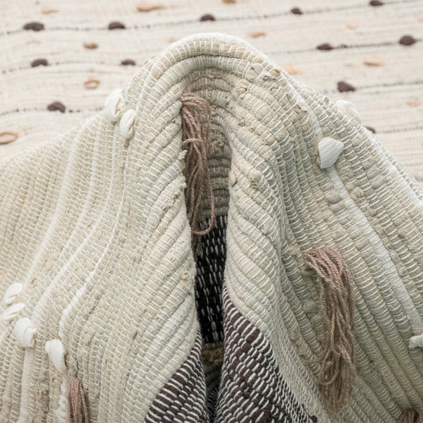 שטיח קילים נורדי 06 צבעוני עם פרנזים KILIM - hover