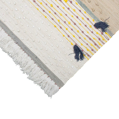 שטיח קילים נורדי 02 צבעוני עם פרנזים | השטיח האדום