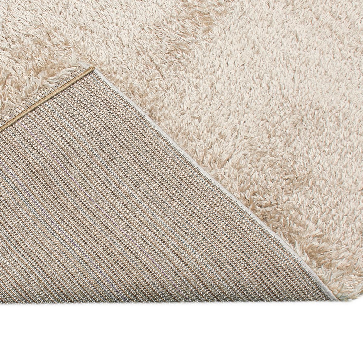 שטיח שאגי קטיפה 01 בז' כהה ראנר | השטיח האדום