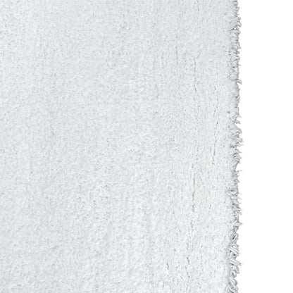 שטיח שאגי קטיפה 01 לבן | השטיח האדום