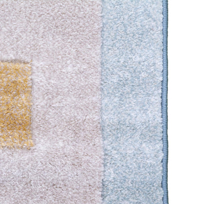 שטיח בוגוטה 13 כחול/אפור/צהוב ראנר | השטיח האדום