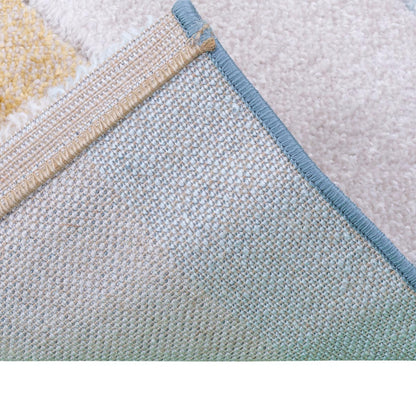 שטיח בוגוטה 13 כחול/אפור/צהוב | השטיח האדום