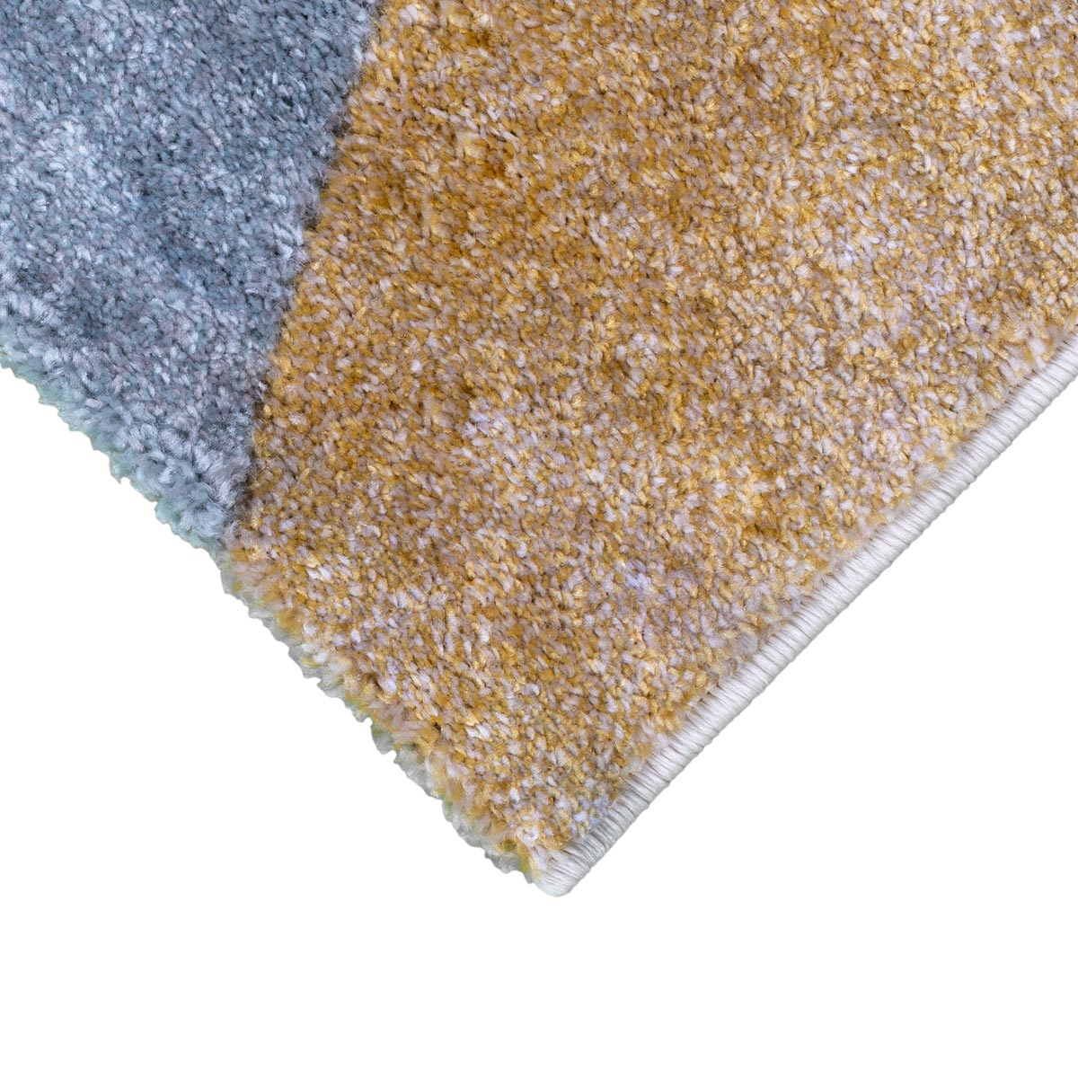 שטיח בוגוטה 10 כחול/אפור/צהוב ראנר | השטיח האדום