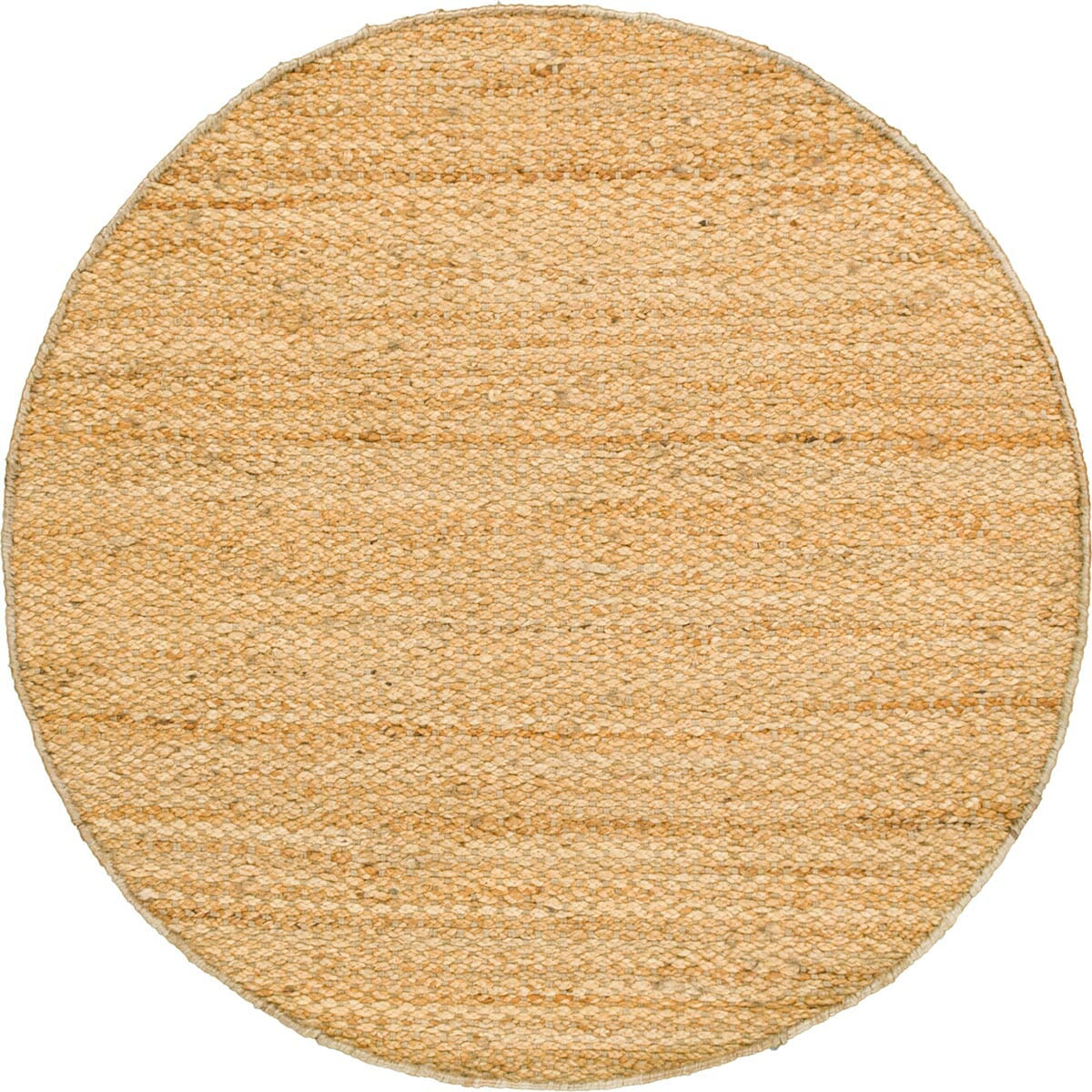 שטיח תמר אריגה גסה 08 בז' עגול | השטיח האדום