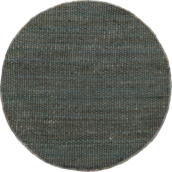 שטיח תמר אריגה גסה 06 אפור/בז' עגול TAMAR