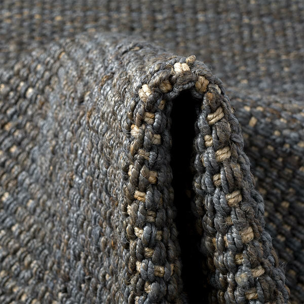 שטיח תמר אריגה גסה 06 אפור/בז' עגול TAMAR - hover