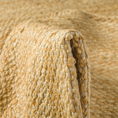 שטיח תמר אריגה גסה 08 בז' עגול | השטיח האדום