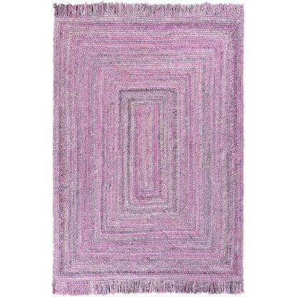 שטיח גרינלנד 09 סגול עם פרנזים | השטיח האדום