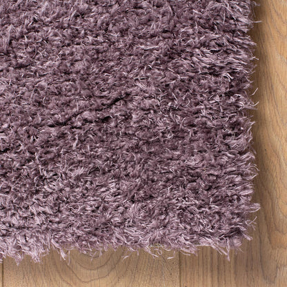 שטיח שאגי קטיפה 01 סגול | השטיח האדום