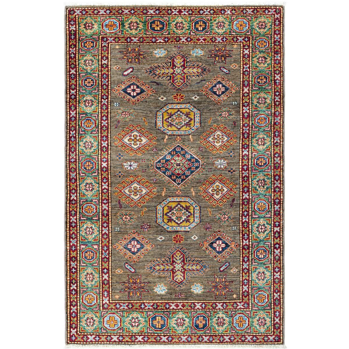 סופר קזאק 00 צבעוני 102x151 | השטיח האדום