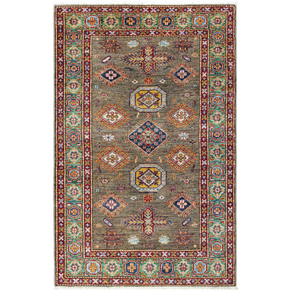 סופר קזאק 00 צבעוני 102x151 | השטיח האדום