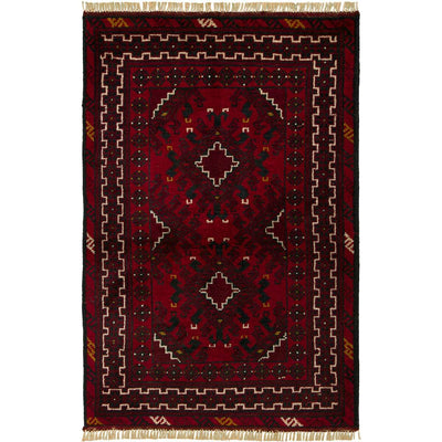 אחצ'ה דוגמה מיוחדת 00 אדום 77x121 | השטיח האדום