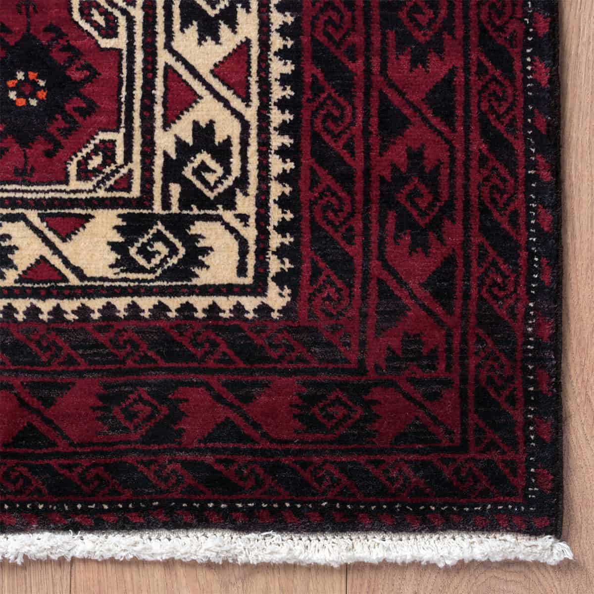 סופר בלוץ' פרסי 00 אדום/קרם 103x194 | השטיח האדום
