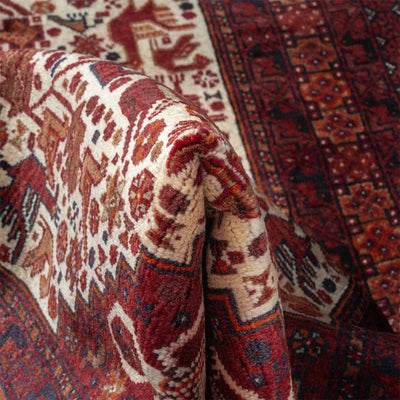 סופר בלוץ' פרסי 00 אדום/קרם 98x200 | השטיח האדום