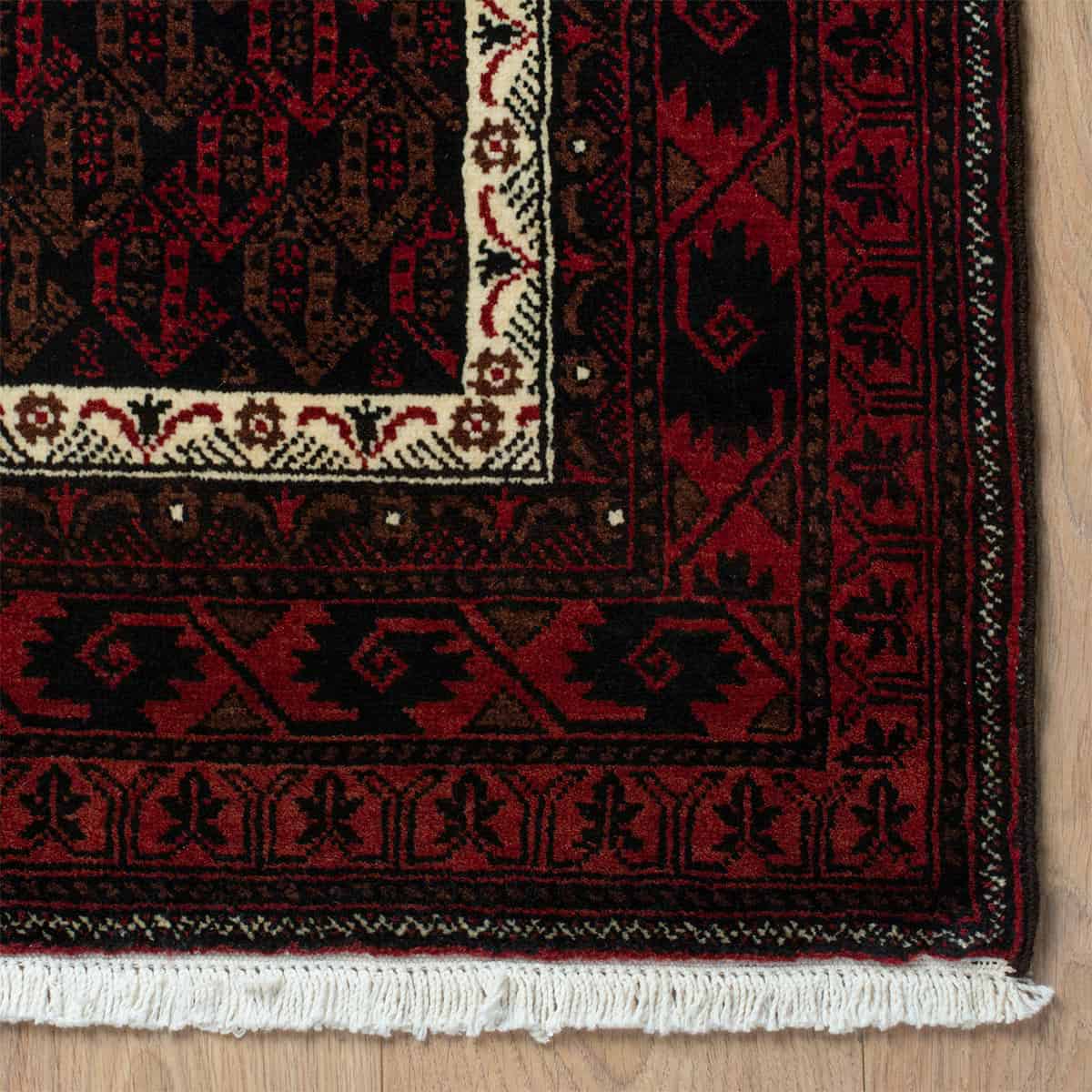 סופר בלוץ' פרסי 00 אדום/קרם 85x184 | השטיח האדום