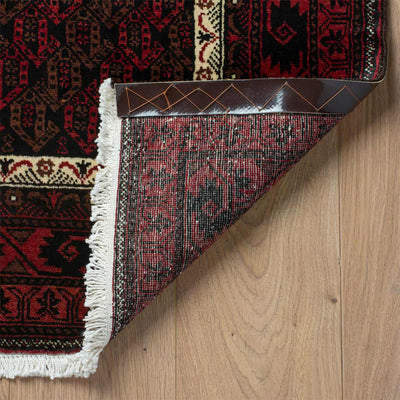 סופר בלוץ' פרסי 00 אדום/קרם 85x184 | השטיח האדום