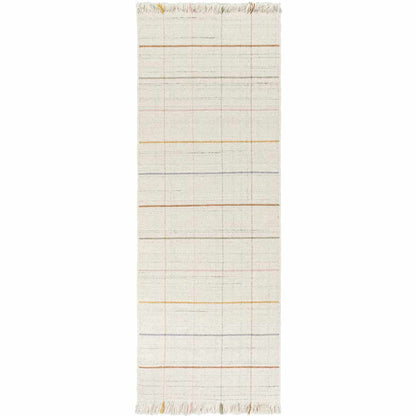 שטיח יעל 05 צבעוני ראנר עם פרנזים | השטיח האדום