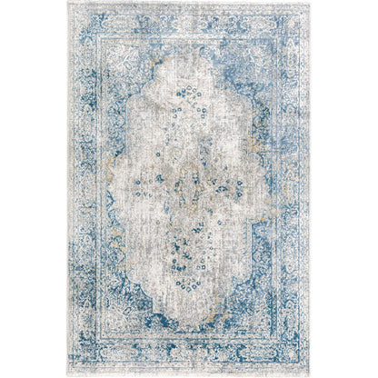 שטיח מילאנו 52 אפור/כחול/צהוב | השטיח האדום