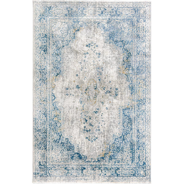 שטיח מילאנו 52 אפור/כחול/צהוב MILANO